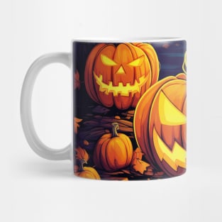 Goosebumps Halloween Pumpkins Garden Castle Mug